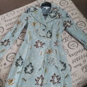 Beautiful Paisley Cabi designer Coat